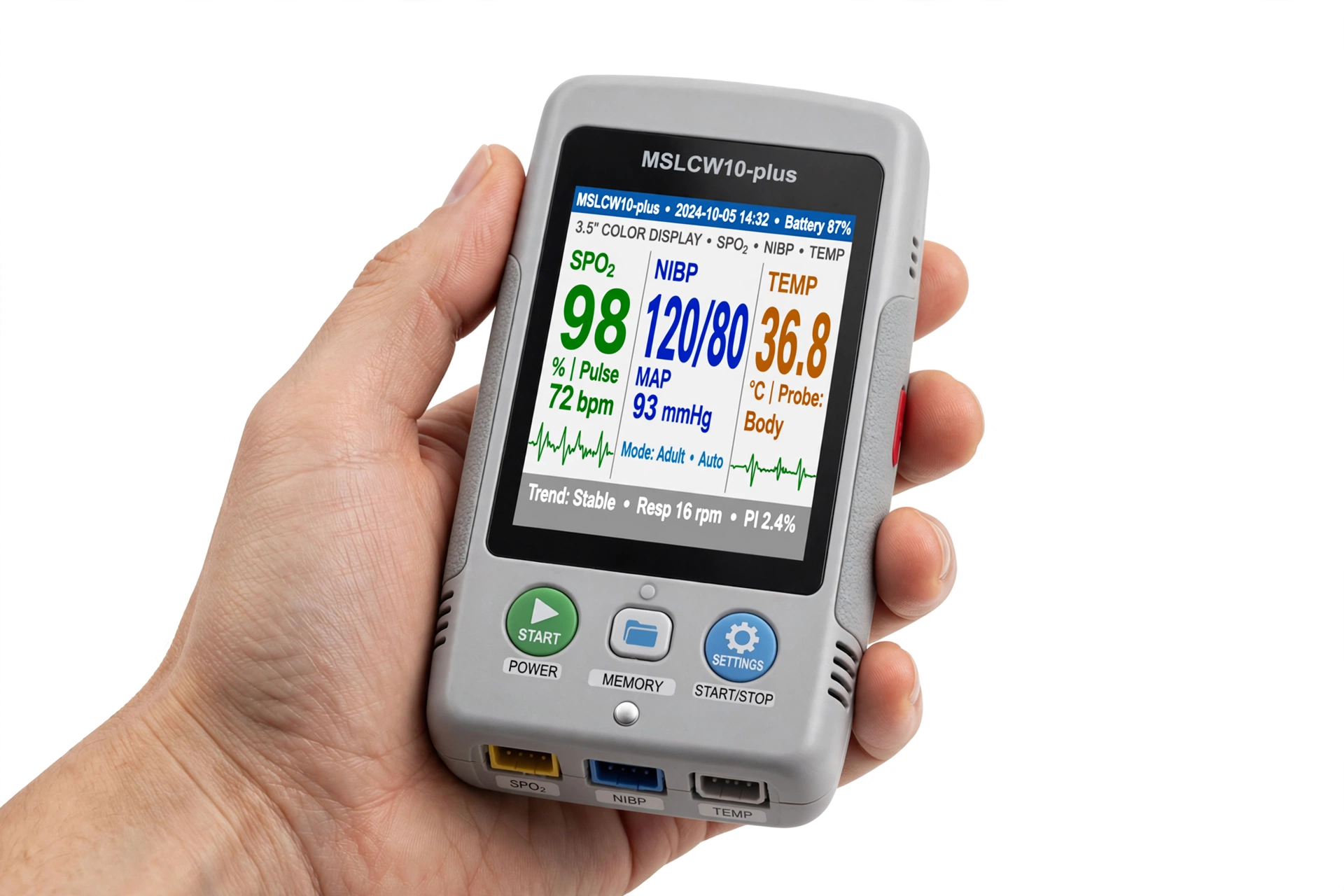 Human Handheld Monitor